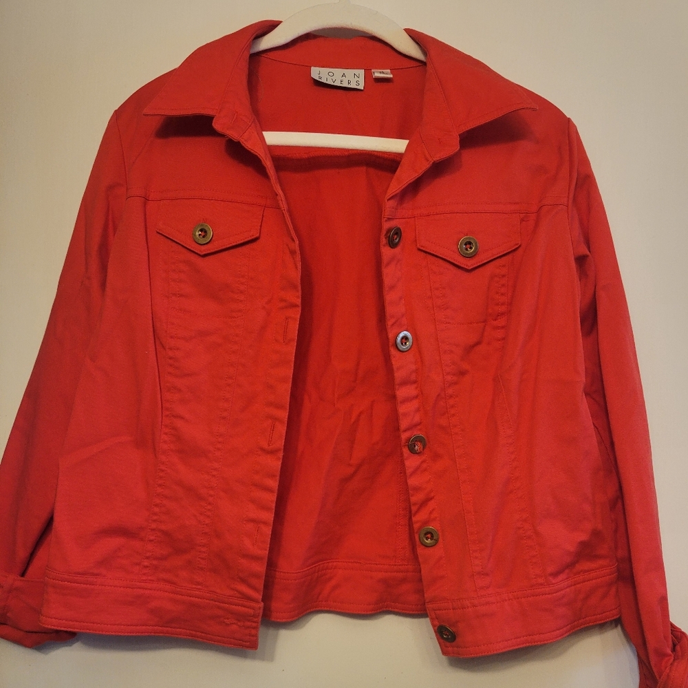 Lightweight Denim-Style Jacket